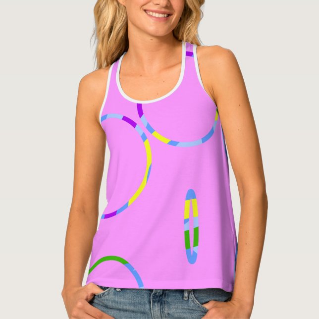 Festive Festival Timeless Fun Partytime Tank Top (Front)