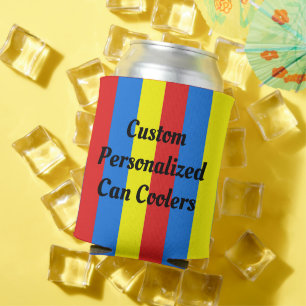 Festive Fiesta Personalized Can Cooler Koozie