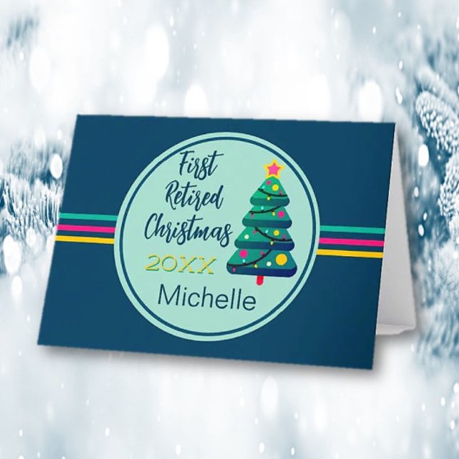 Festive, First Retired Christmas  Card (Creator Uploaded)