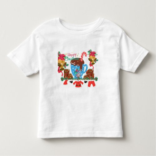 Festive Flair Christmas Toddler T_shirt