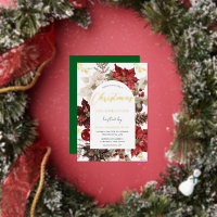 Festive Floral Corporate Family Christmas Party