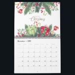Festive Floral merry Christmas Art Holiday 2025  Calendar<br><div class="desc">Do you want a unique way to bring Christmas cheer into your home this year? Our Festive Floral Christmas Art Design blends the elegance of beautiful flowers and landscape art with the joyful spirit of the holiday season. Whether you’re decorating your space or looking for the perfect Christmas gift, this...</div>