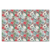 Holiday Floral Tissue Paper