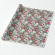 Festive Foliage Floral Christmas Holiday Pattern Wrapping Paper | Zazzle