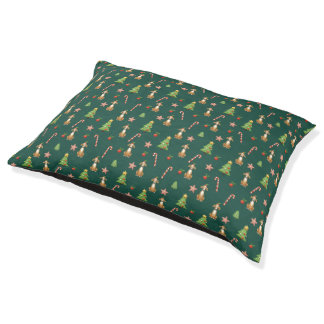 Festive Forest Friends Pet Bed