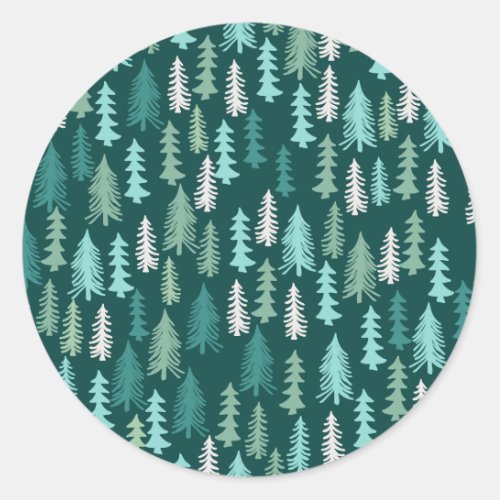 Festive Forest  Holiday Envelope Seals