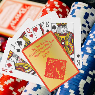 Festive Fortune Chinese New Year Poker Cards
