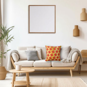 Festive Fortune Chinese New Year Throw Pillow