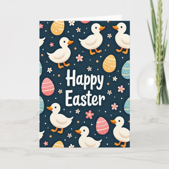 Festive Fowl Celebration Card (Front)