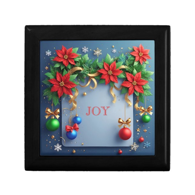 🌸 Festive Frame Winter Charm Home Style 🌸 Gift Box (Front)
