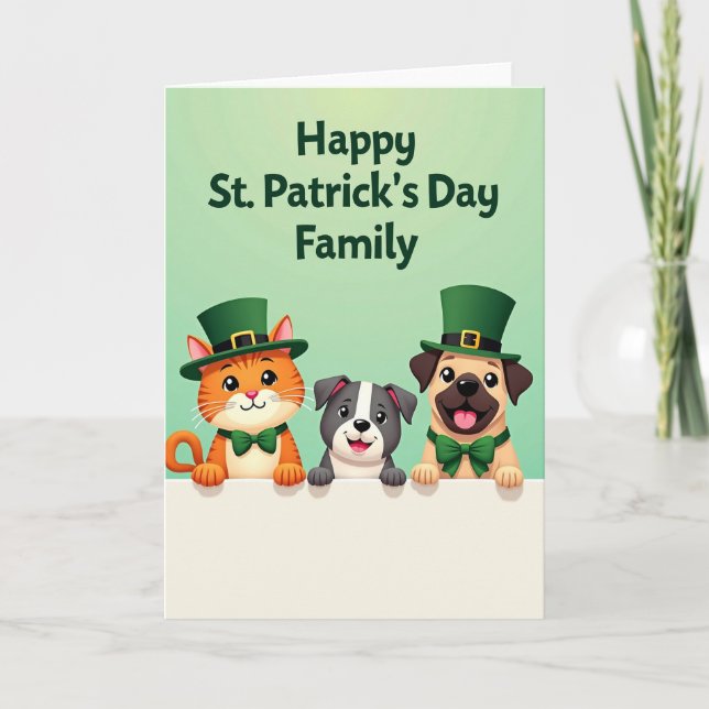 Festive Friends Happy Time Card (Front)