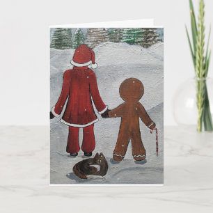 Festive Friends Painting by Alfred Fox Card