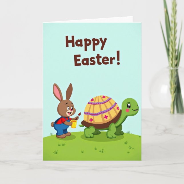 Festive Friends Springtime Card (Front)