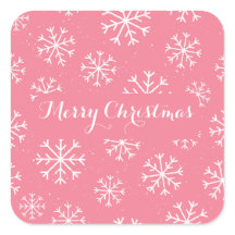 Festive Frosty Winterland Pink Christmas Decor