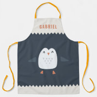festive funny cute penguin personalized children's