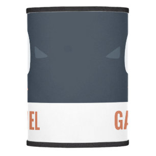 festive funny cute penguin personalized childrens lamp shade