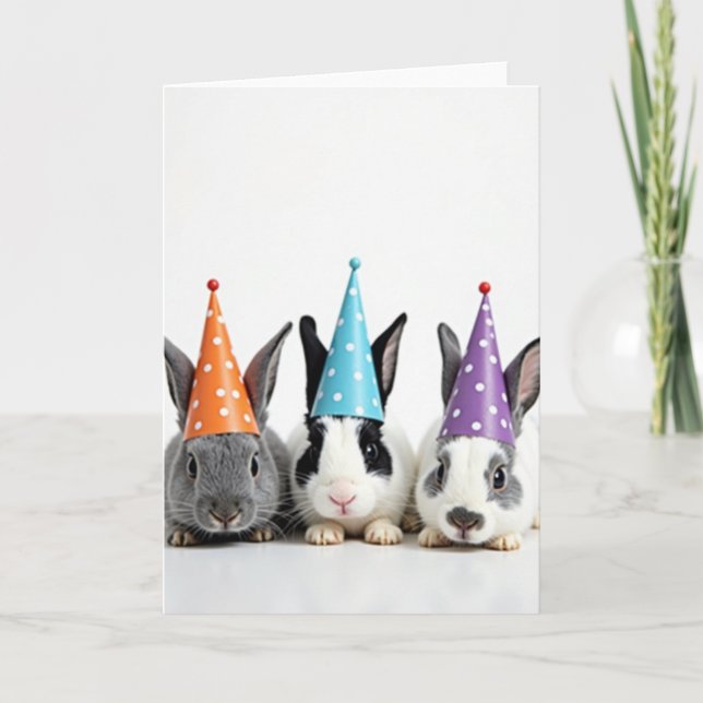 Festive Furry Friends Card (Front)