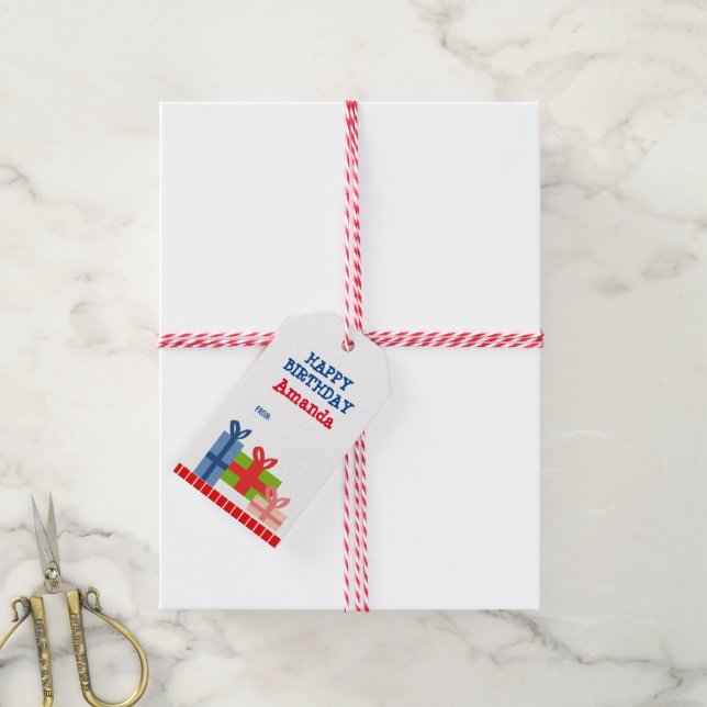 Festive Gift Tags (With Twine)