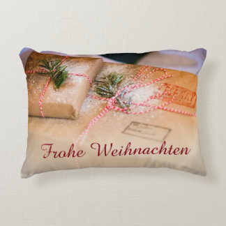 Festive gifts as Christmas motif Accent Pillow