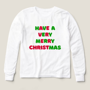 Festive Girls' Tri-Blend Shirts
