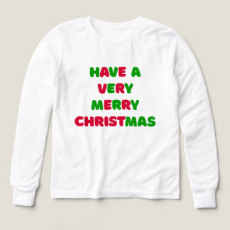 Festive Girls' Tri-Blend Shirts