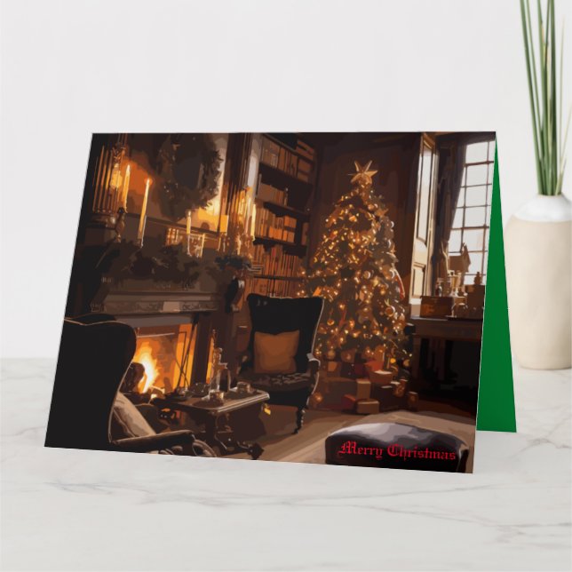 Festive Glow Card (Front)