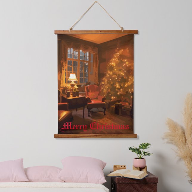 Festive Glow Hanging Tapestry (Bedroom)