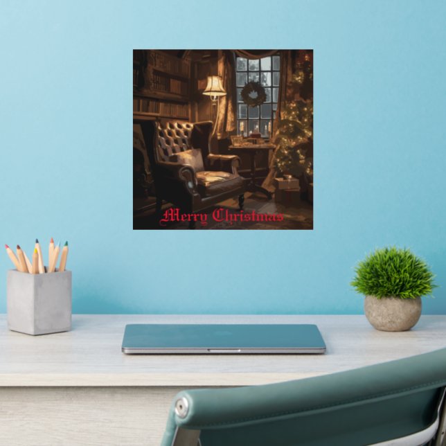 Festive Glow Wall Decal (Home Office 2)