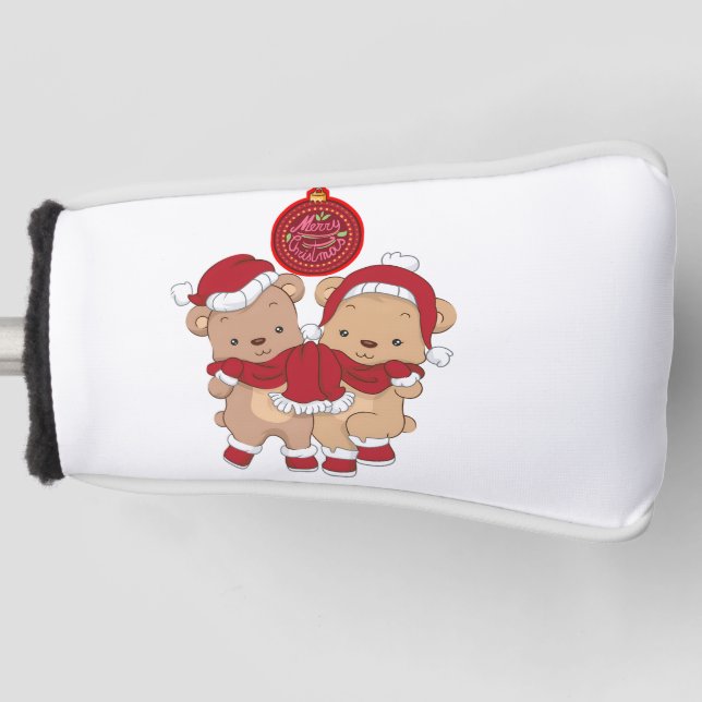 Festive Golf Head Cover Design for a M (Front)