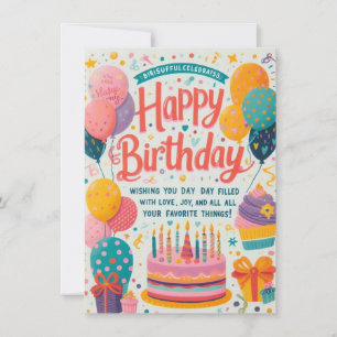 Festive Greetings Note Card