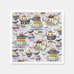 Festive Halloween Sleepover Napkins