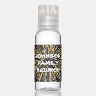 Festive Hand Sanitizer Bottle Set. Personalize!