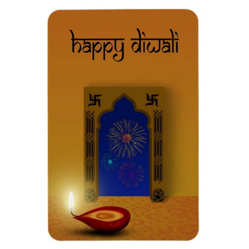 Festive Happy Diwali _ Flexible Magnet