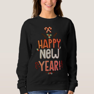 Pullover Sweatshirt Teely Shop Womens Pa Happy New Years New Years Gildan 
