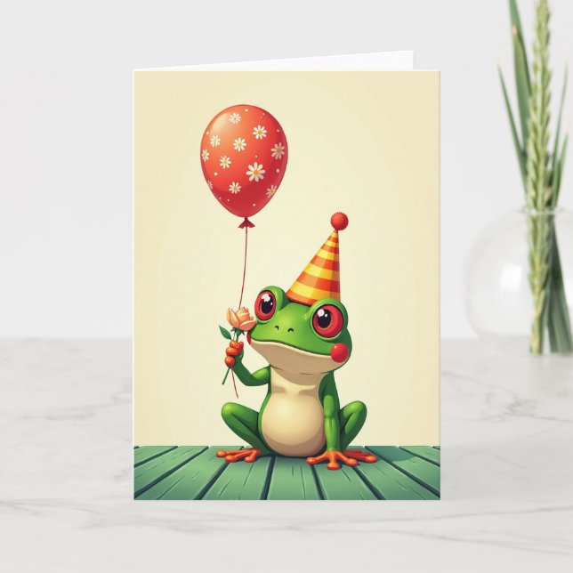 Festive Hat Creature Card (Front)