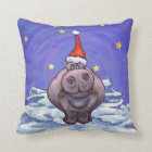 blue hippo pillow pet