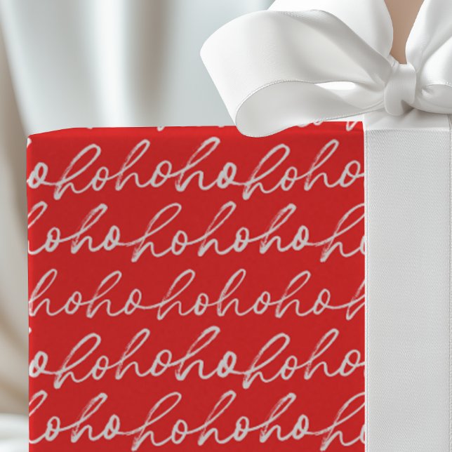 Festive Ho Ho Ho Christmas Wrapping Paper (Creator Uploaded)