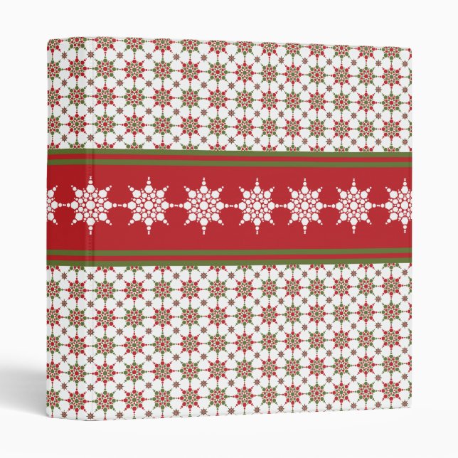 Festive Holiday Binders For The Office (Front/Spine)