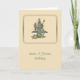 Festive Holiday Christmas Card
