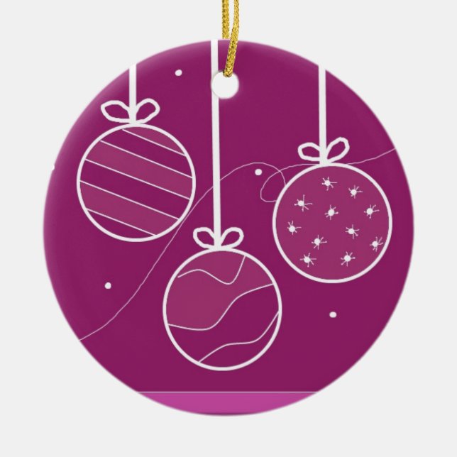 Festive Holiday Decorations (Front)