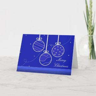 Festive Holiday Decorations Card