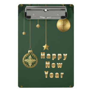 Festive Holiday Decorations Mini Clipboard
