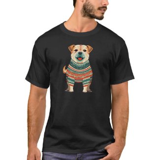 Festive Holiday Dog Sweater