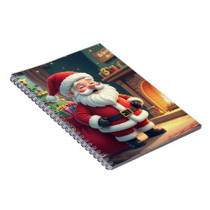 Festive Holiday Home Accent - Christmas Decorative Notebook
