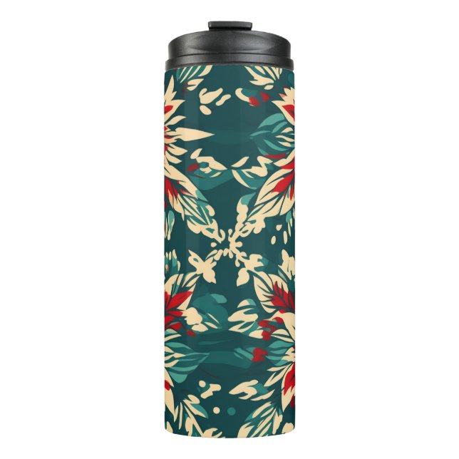 Festive Holiday Mandala Tumbler (Front)