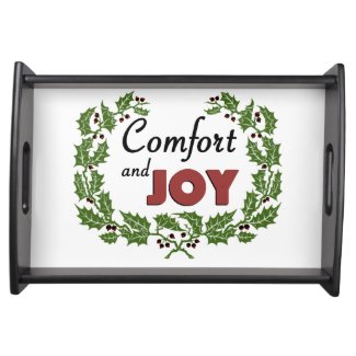 Festive Holiday Serving tray