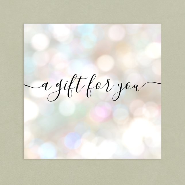 Festive Holiday Signature Script Gift Certificate (Creator Uploaded)