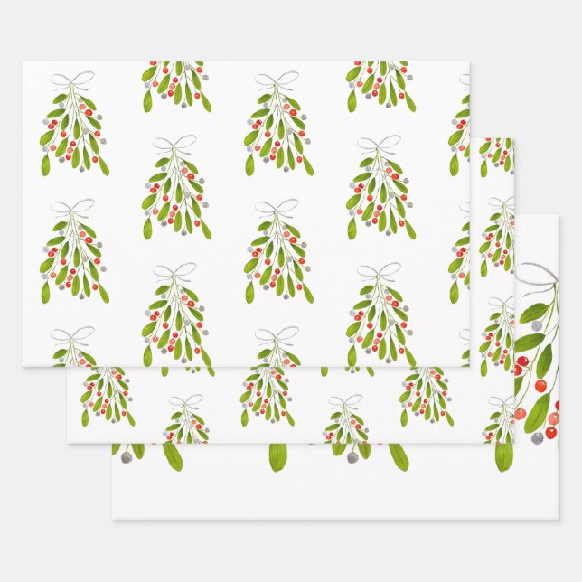 Festive Holiday Wrapping Paper! Wrapping Paper Sheets (Set)