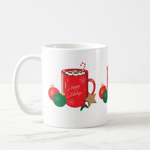 Festive Holidays Cocoa Mug