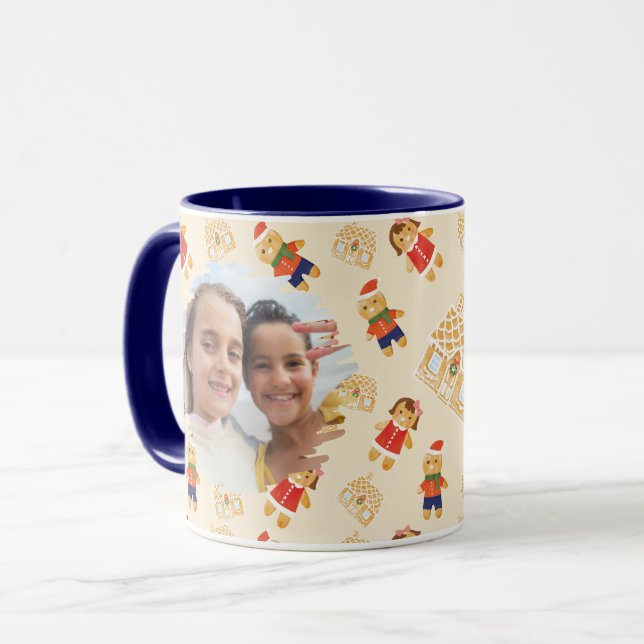 Festive Holidays Photo Mug | Sip In Style (Front Left)